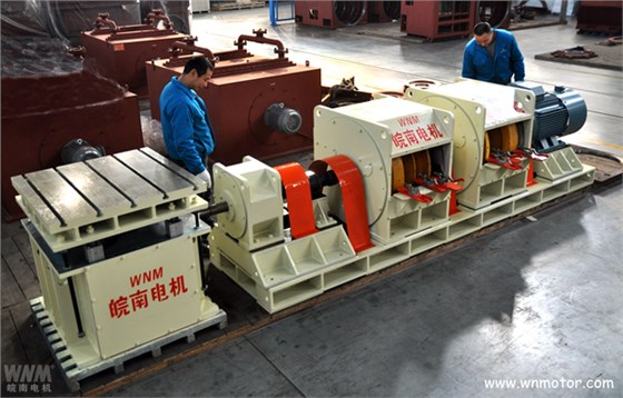 皖南電機成功設計制造大扭轉高轉速制動(dòng)器動(dòng)態(tài)試驗臺