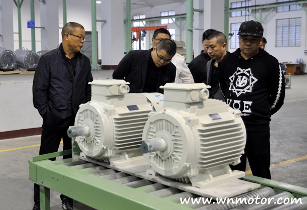 浙江客人參觀(guān)皖南電機2.jpg