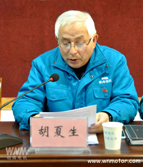 皖南電機監事會(huì )主席胡夏生作監事會(huì )工作報告_副本
