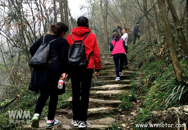皖南電機工會(huì )組織女員工登山慶“三八節”