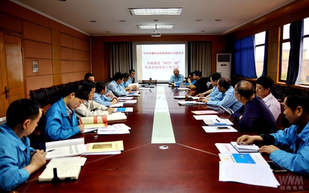 皖南電機黨委召開(kāi)支部書(shū)記會(huì )議