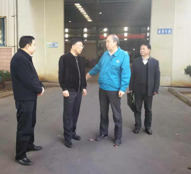 新任涇縣縣委副書(shū)記、代縣長(cháng)施懷中到安徽威能電機有限公司