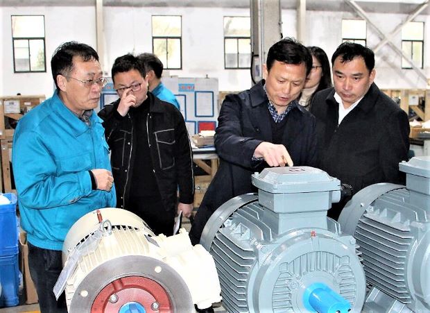 皖南電機：涇縣縣委副書(shū)記許立勛來(lái)公司調研